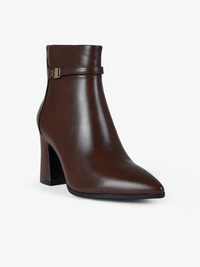 EXE' tronchetti donna sj1066-k773 pelle marrone