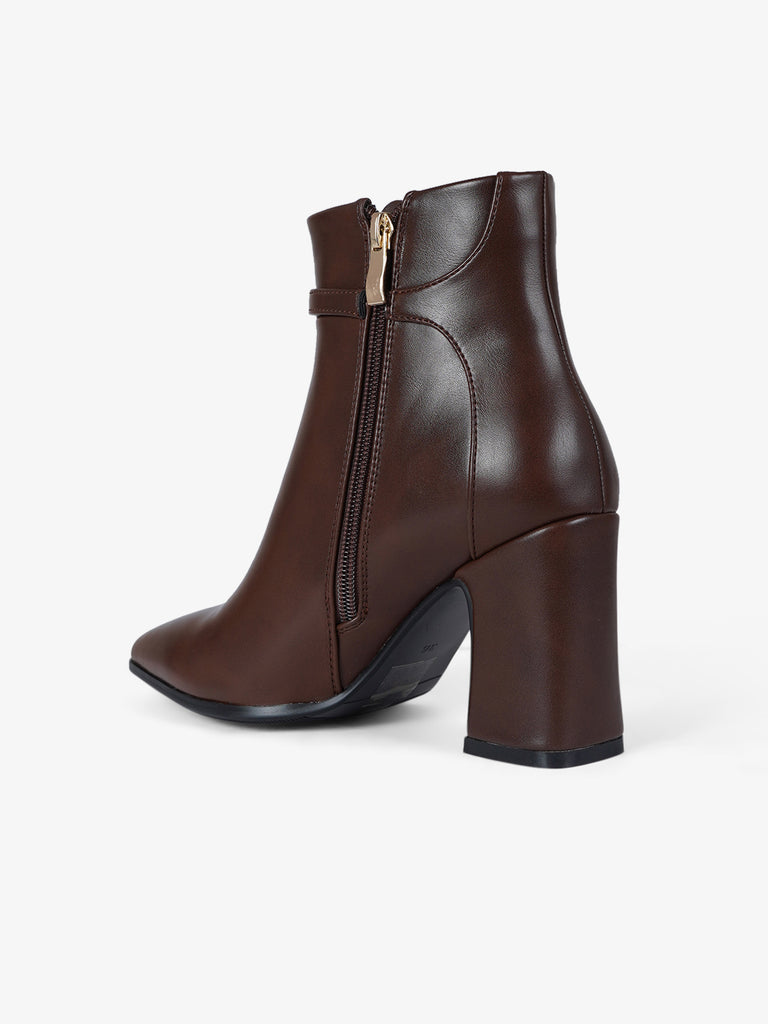 EXE' tronchetti donna sj1066-k773 pelle marrone