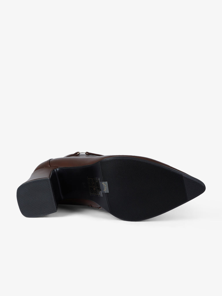 EXE' tronchetti donna sj1066-k773 pelle marrone