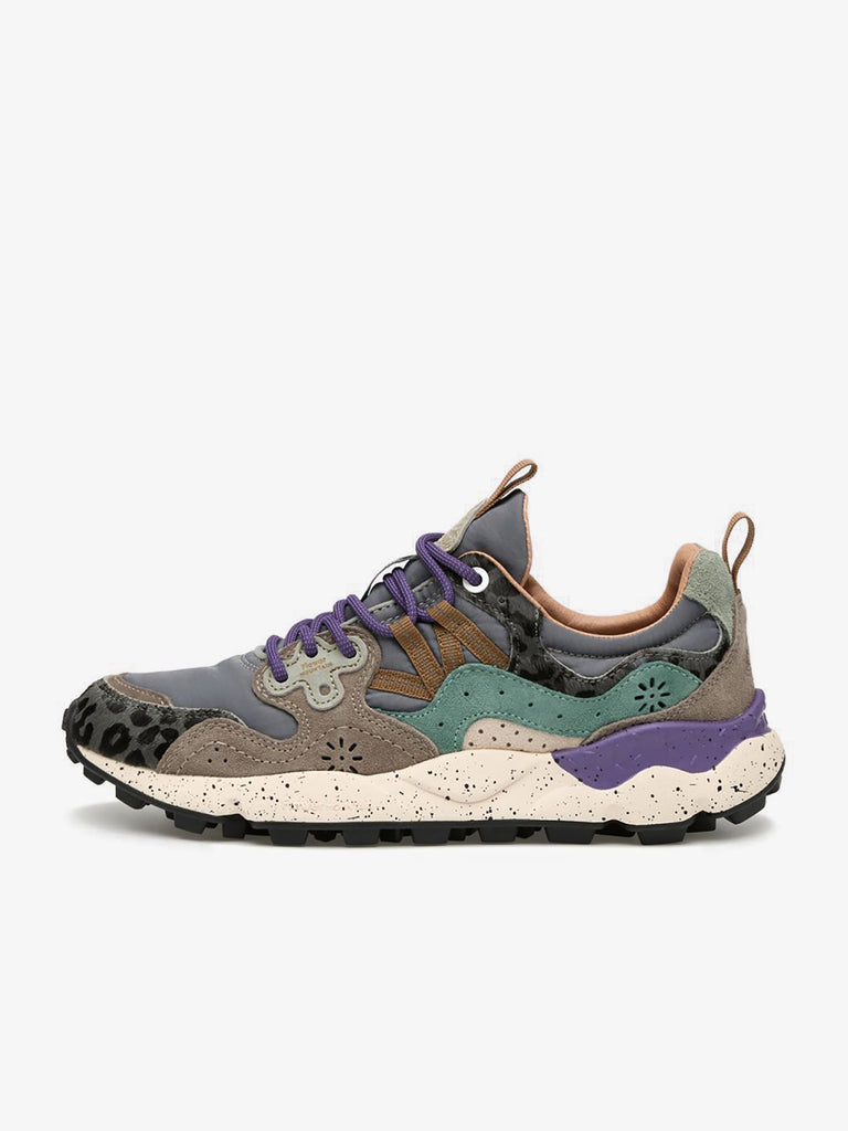 FLOWER MOUNTAIN sneakers donna yamano 3 uni suede grigio