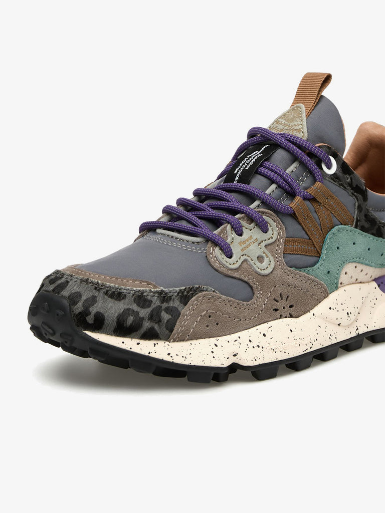 FLOWER MOUNTAIN sneakers donna yamano 3 uni suede grigio
