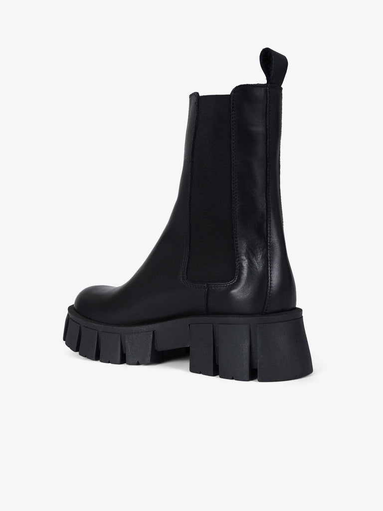 GISEL MOIRE stivaletti donna copenaghen pelle nero