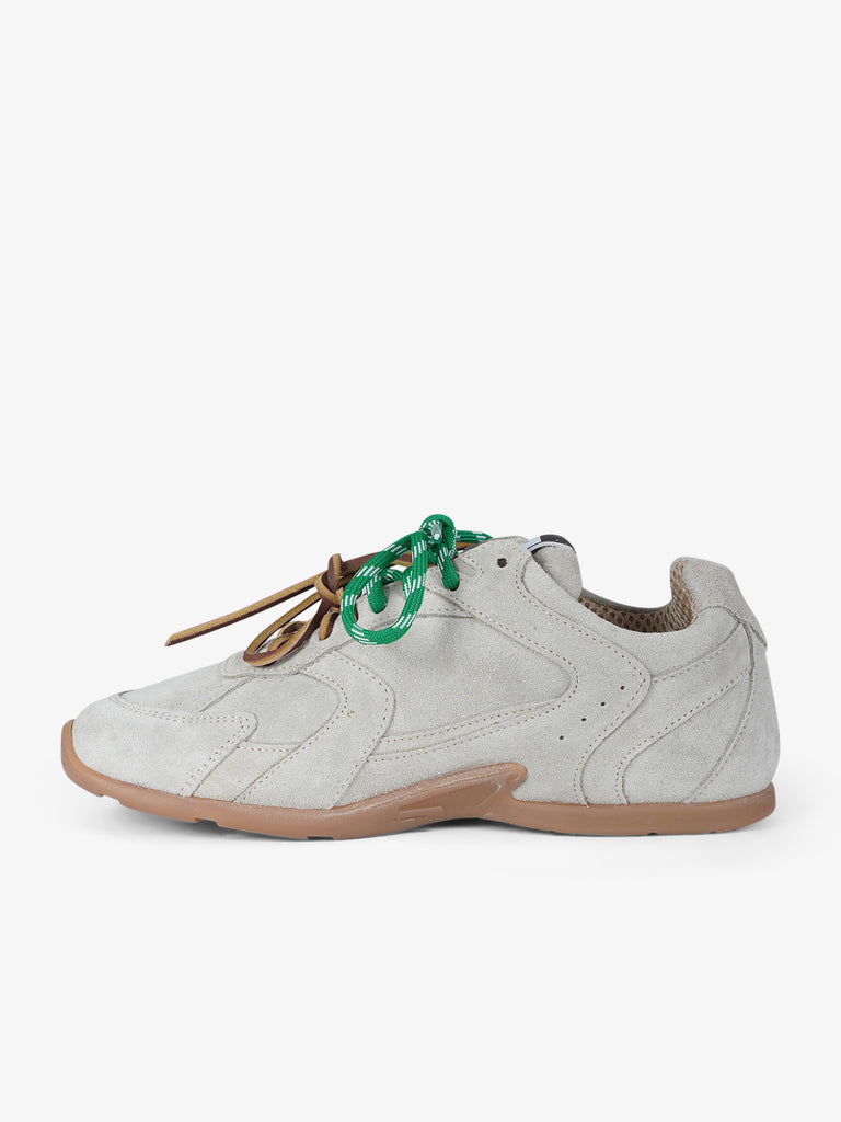 GISEL MOIRE sneakers donna g88 suede panna