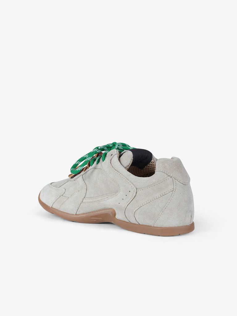 GISEL MOIRE sneakers donna g88 suede panna