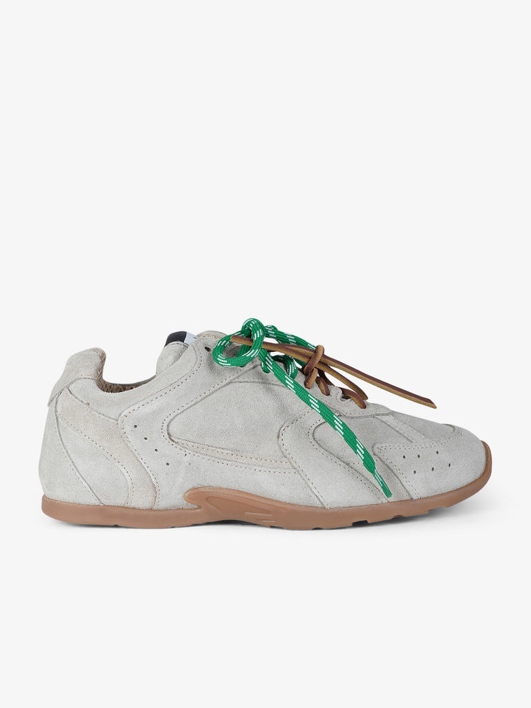 GISEL MOIRE sneakers donna g88 suede panna