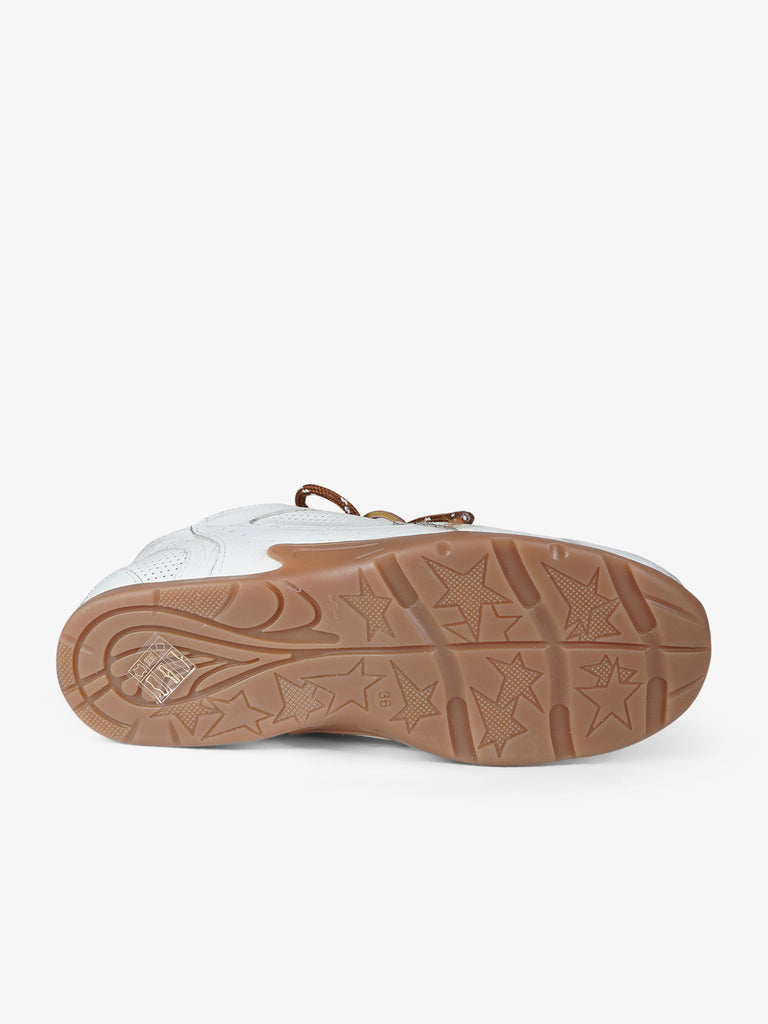 GISEL MOIRE sneakers donna g88 pelle bianco