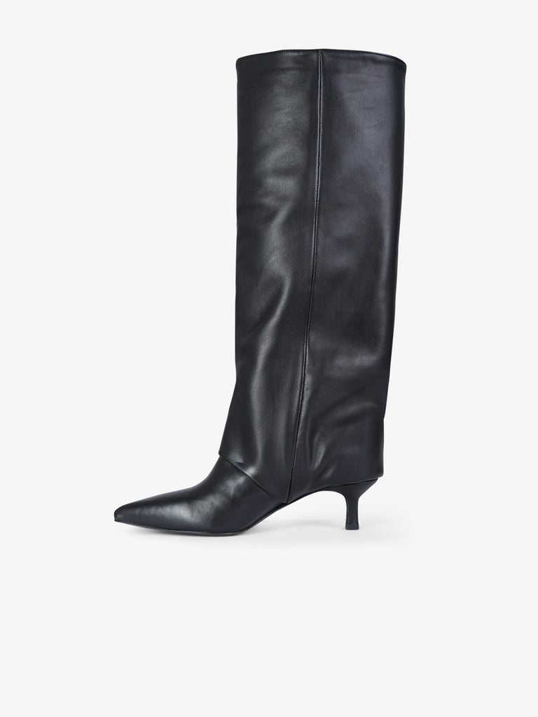 GISEL MOIRE stivali donna matilda pelle nero