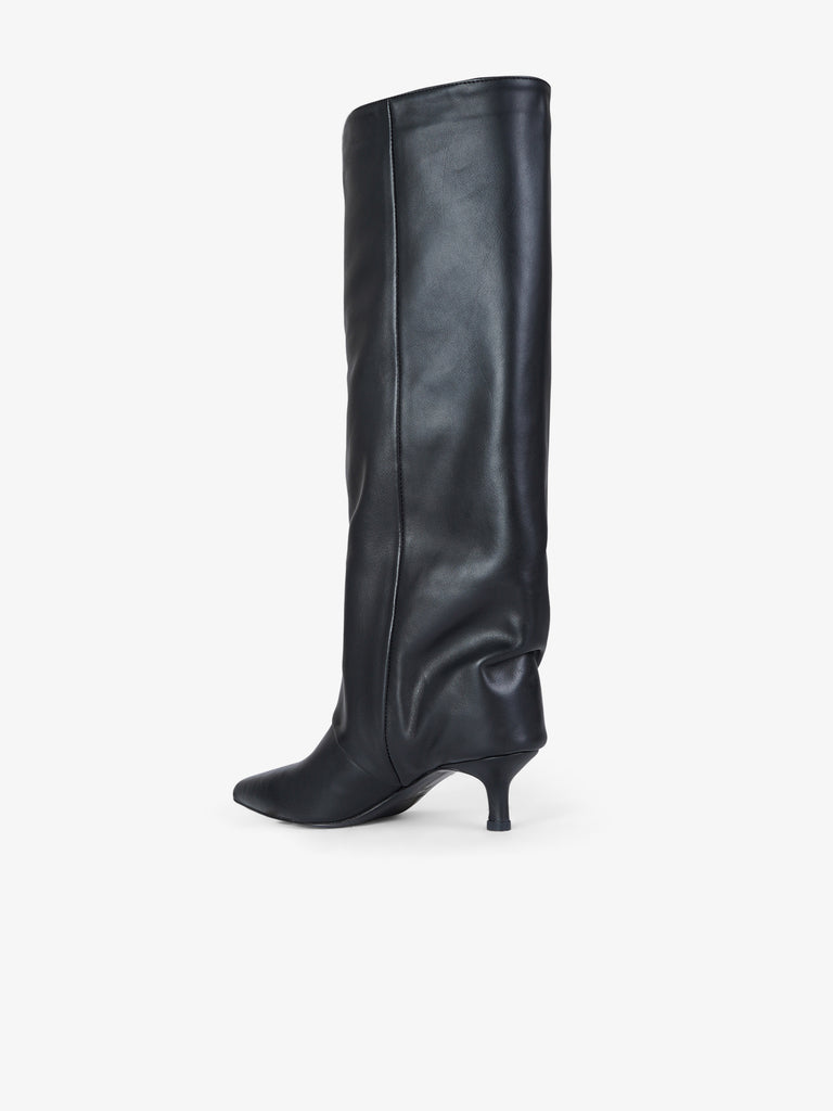 GISEL MOIRE stivali donna matilda pelle nero