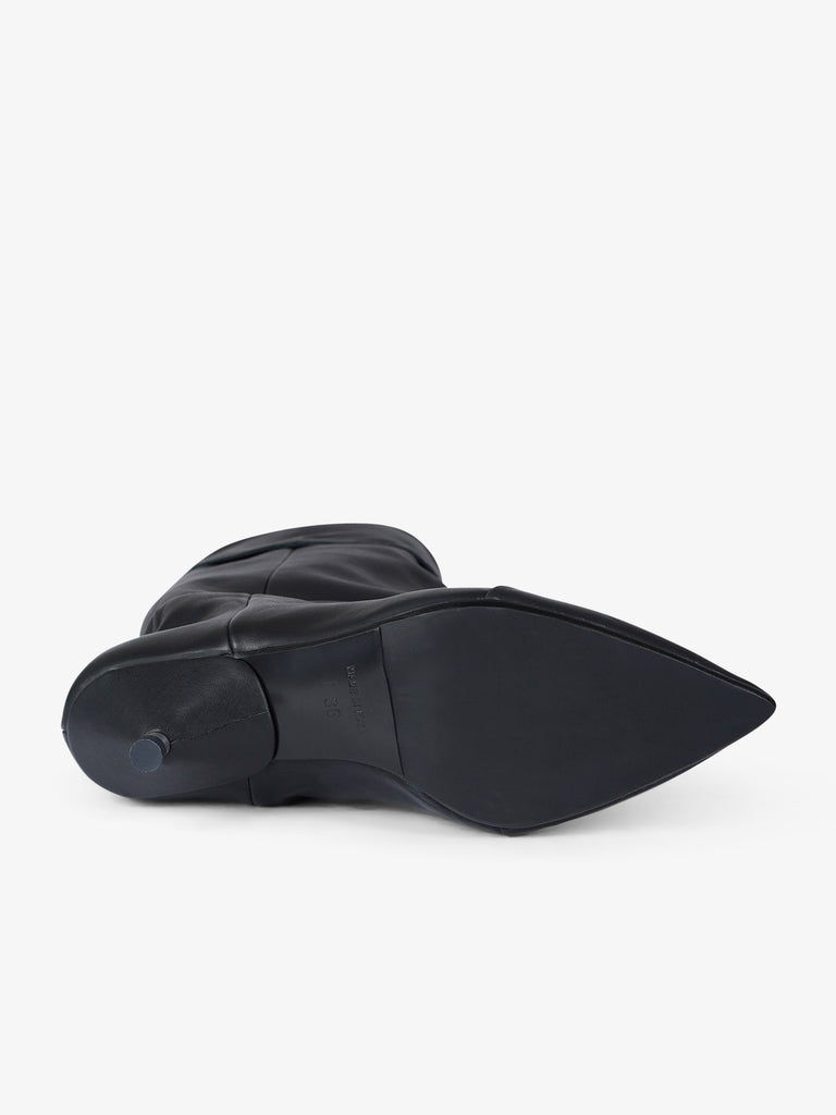 GISEL MOIRE stivali donna natalia pelle nero