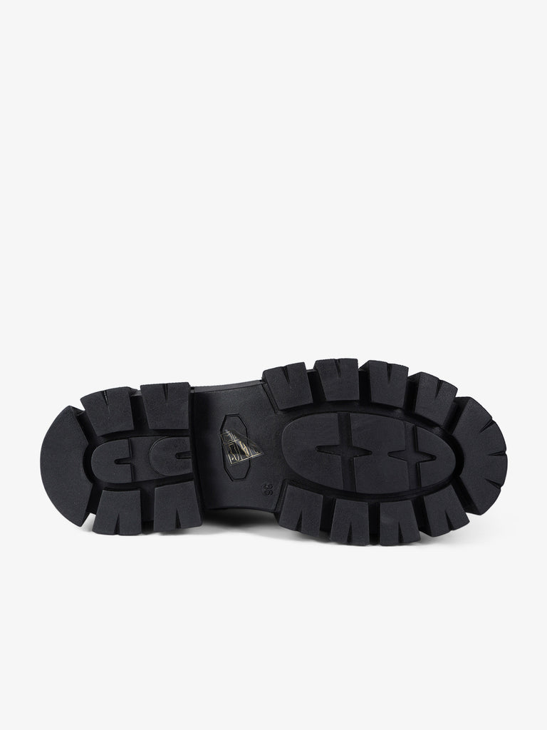 GISEL MOIRE stivaletti donna oslo pelle nero