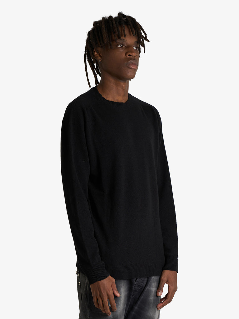 GRIFONI maglia a maniche lunghe uomo nero