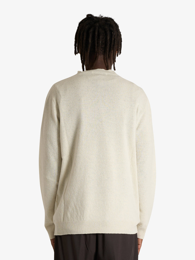 GRIFONI maglia a maniche lunghe uomo panna