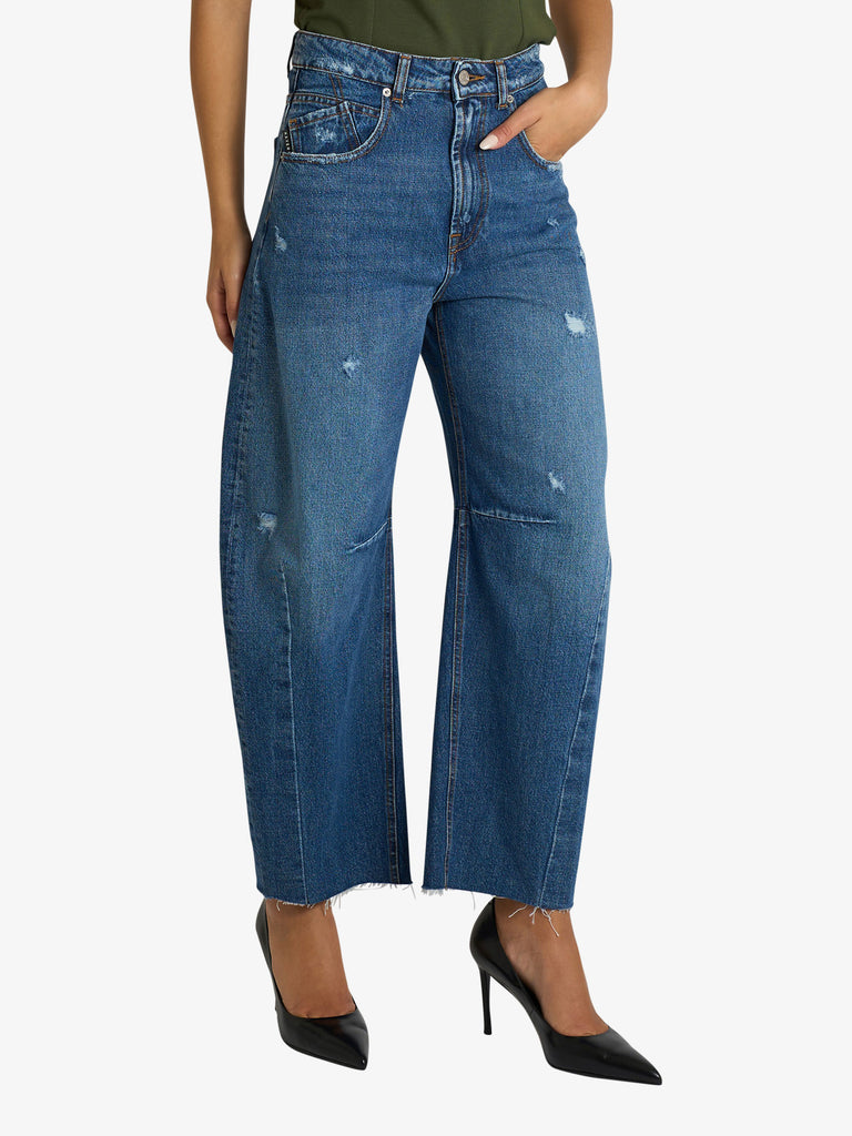 HAVE ONE jeans balloon barbara donna denim cotone