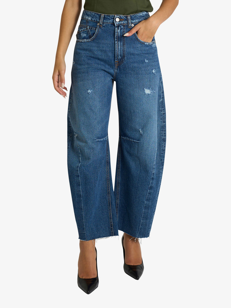 HAVE ONE jeans balloon barbara donna denim cotone