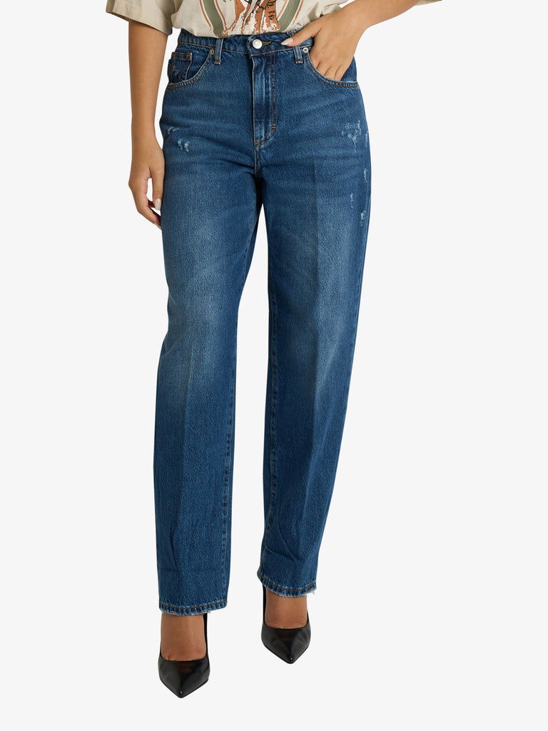 HAVE ONE jeans baggy mandy donna denim cotone