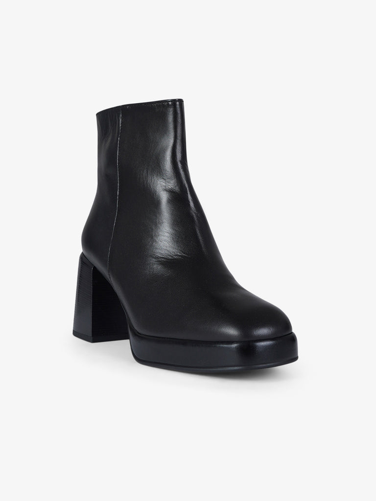 HISPANITAS tronchetti donna pelle nero