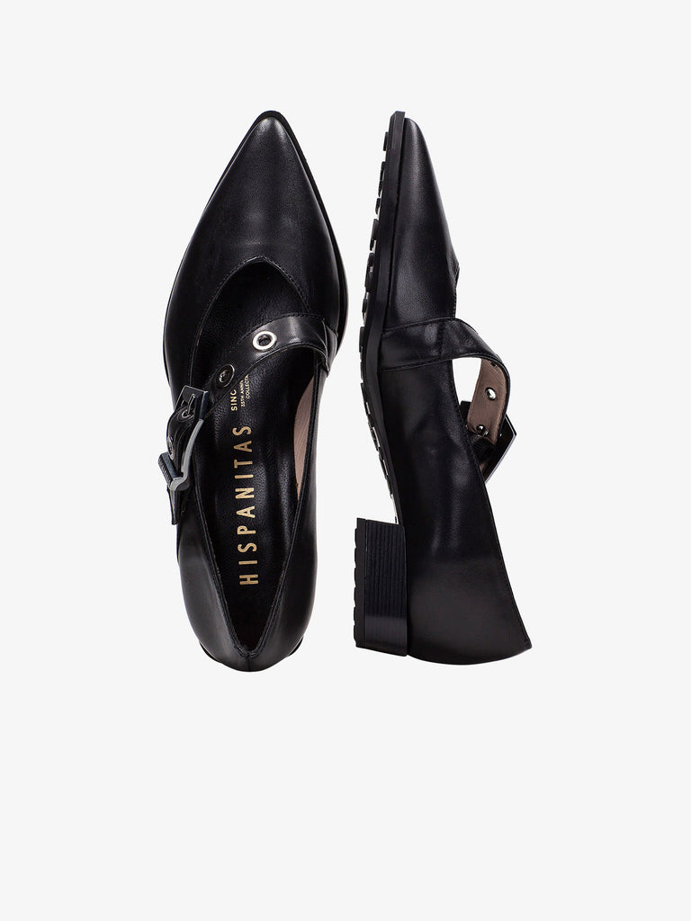 HISPANITAS ballerine donna turin pelle nero