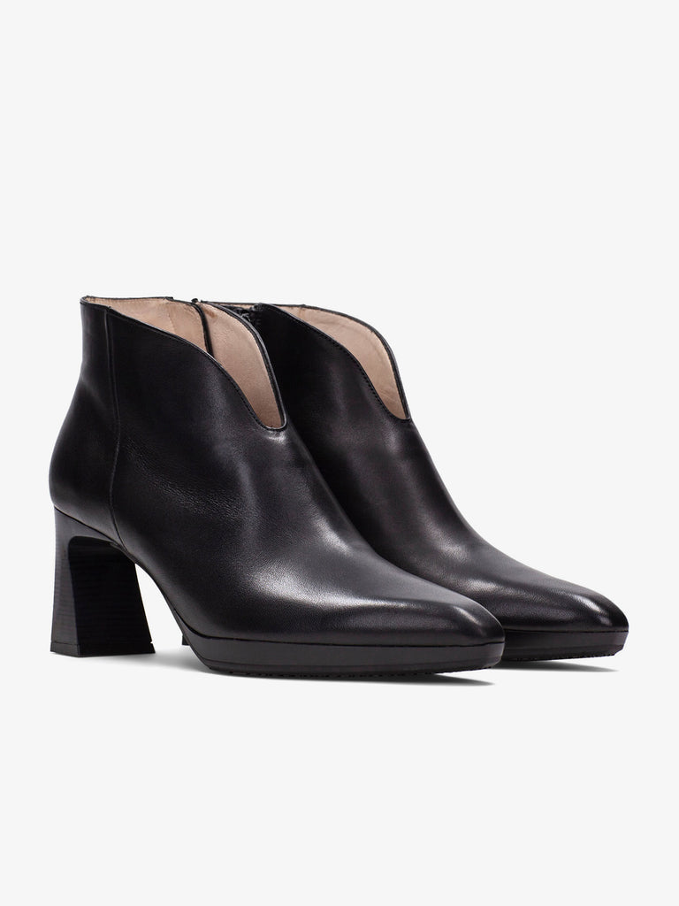 HISPANITAS tronchetti donna atlanta pelle nero