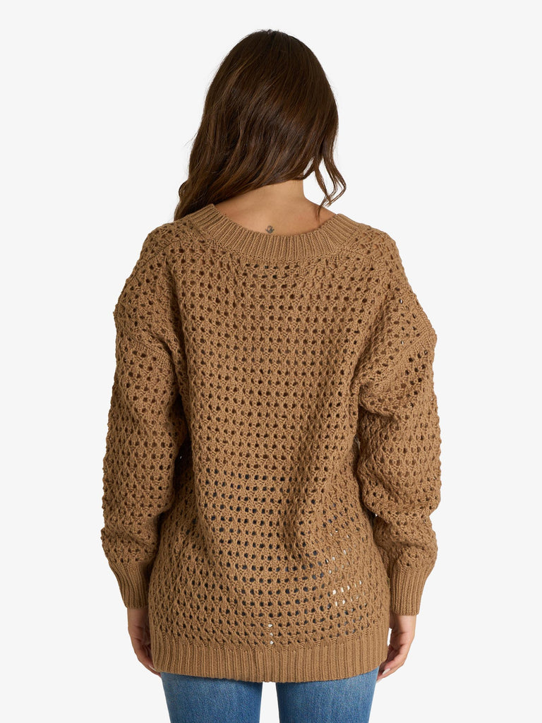 JIJIL cardigan over donna beige