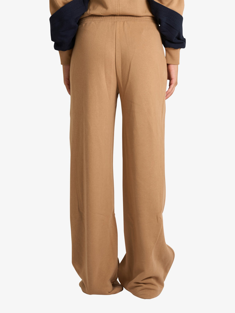 JIJIL pantalone in felpa con dettaglio log ricamato donna