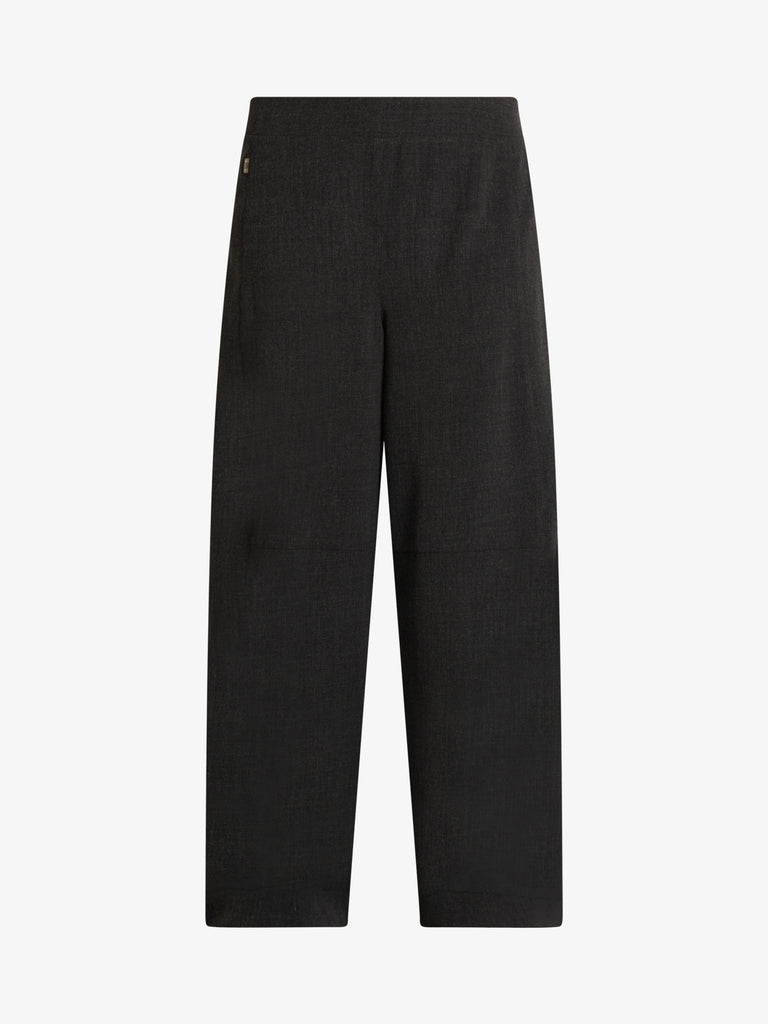 JIJIL pantalone morbido donna nero