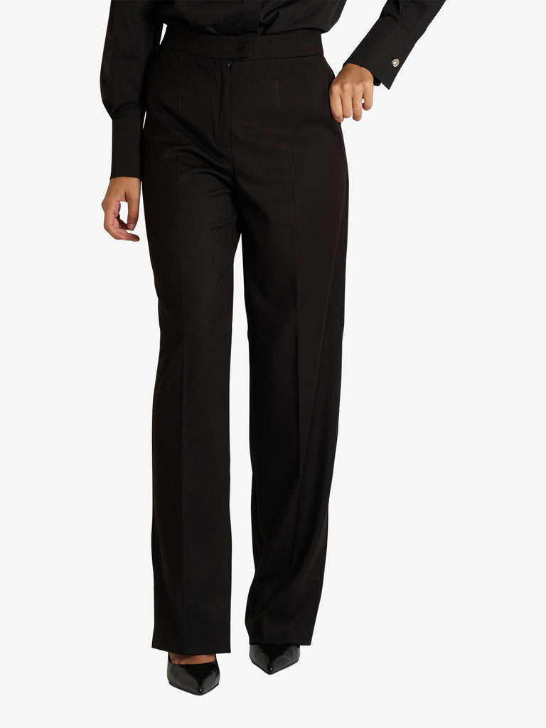 JIJIL pantalone a palazzo donna nero