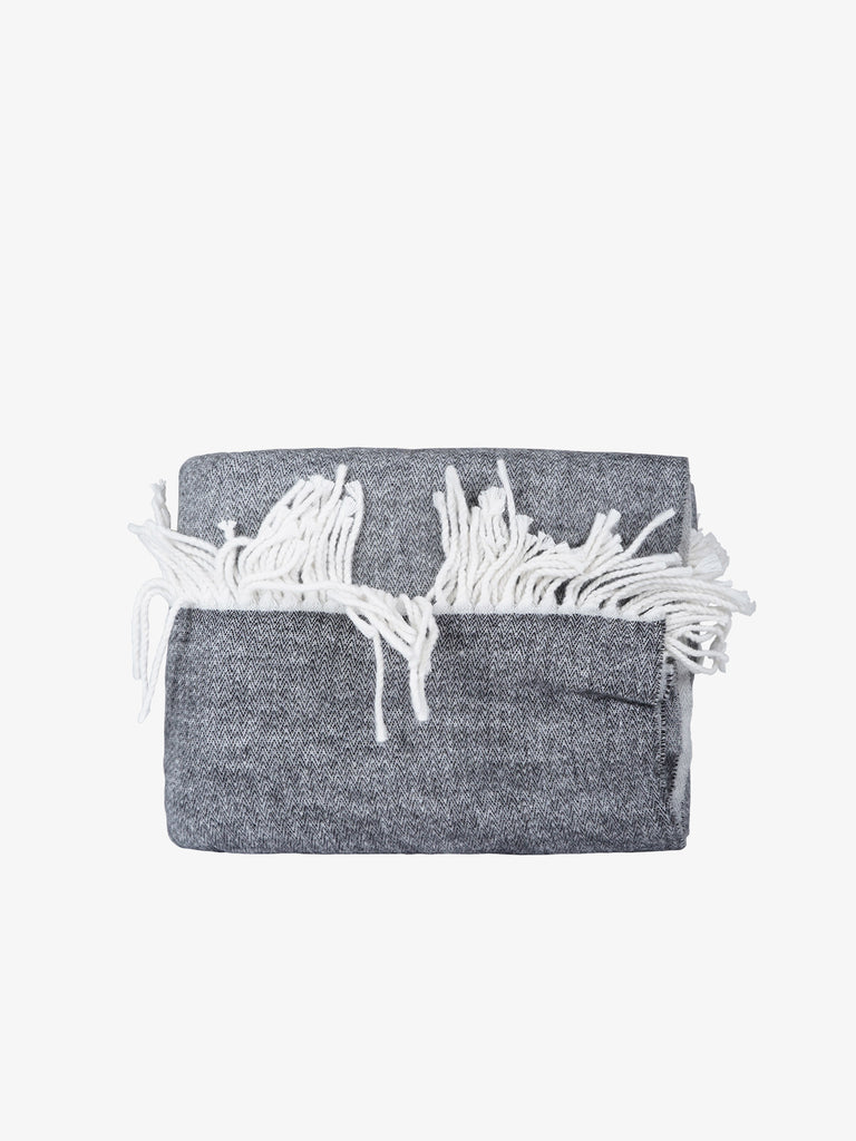 JIJIL sciarpa donna bicolore grigio