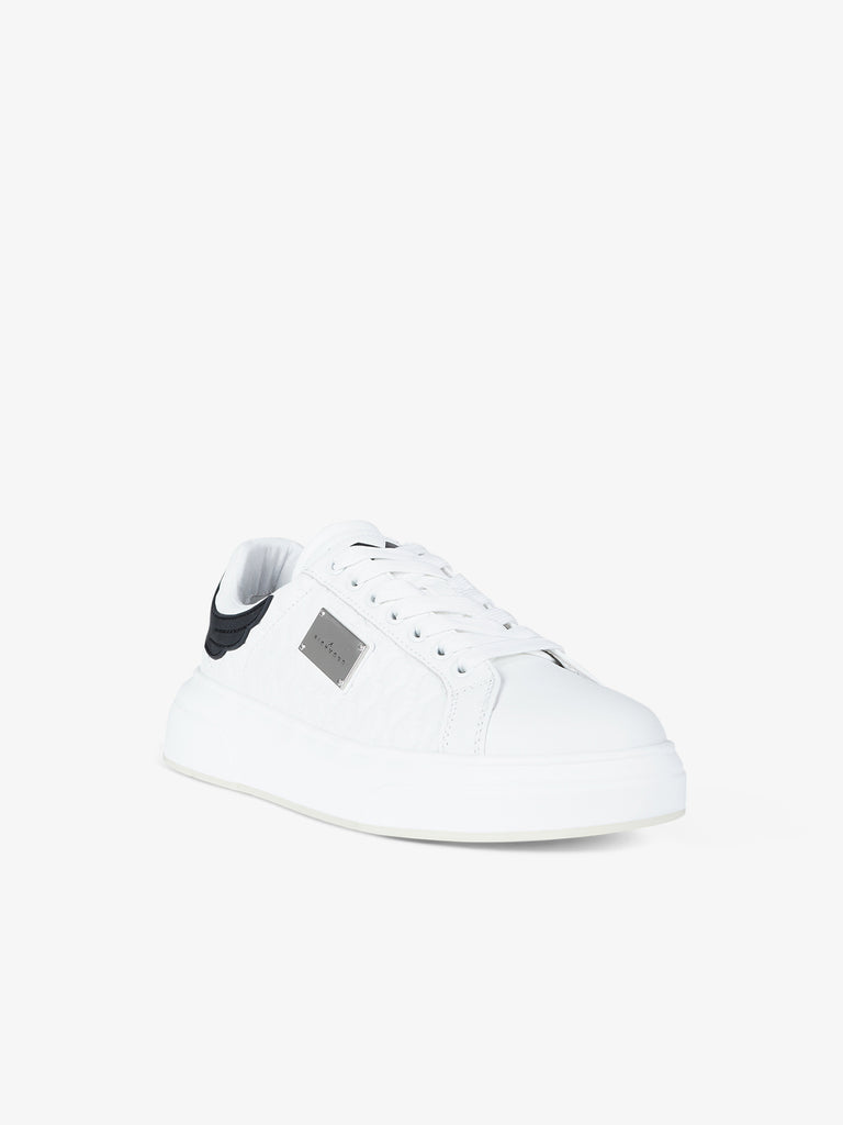 JOHN RICHMOND sneakers 29105/CP uomo pelle bianco