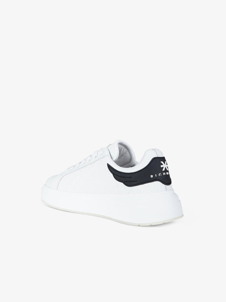 JOHN RICHMOND sneakers 29105/CP uomo pelle bianco