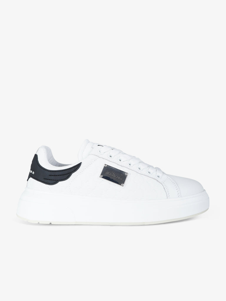 JOHN RICHMOND sneakers 29105/CP uomo pelle bianco