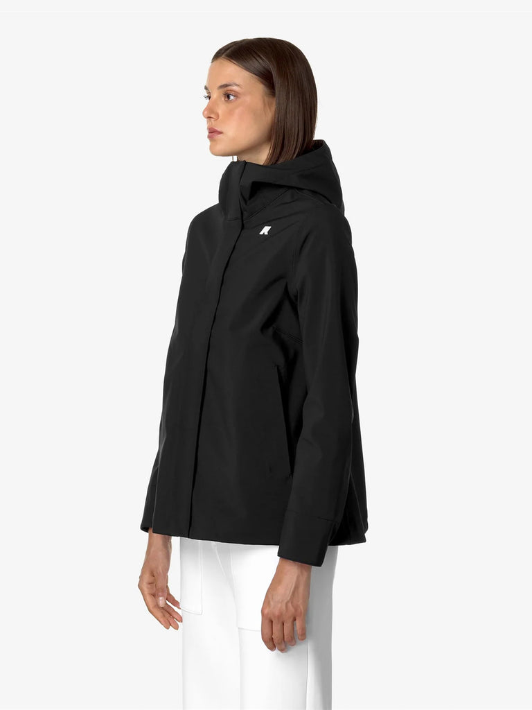 K-WAY giubbotto madalina bonded donna nero