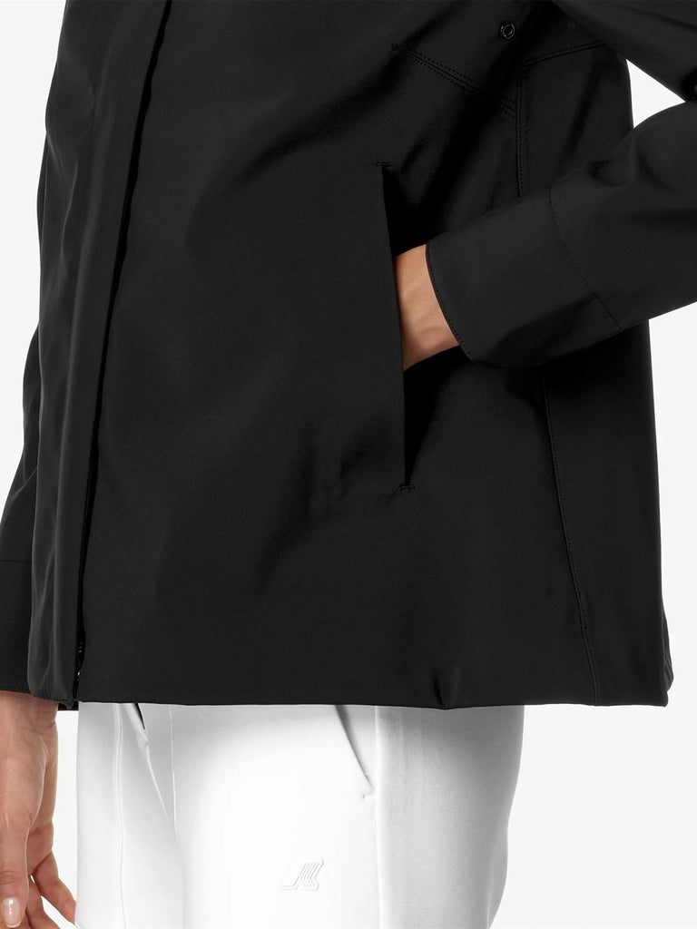 K-WAY giubbotto madalina bonded donna nero