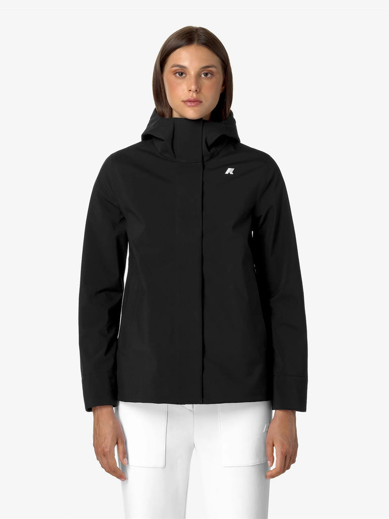 K-WAY giubbotto madalina bonded donna nero