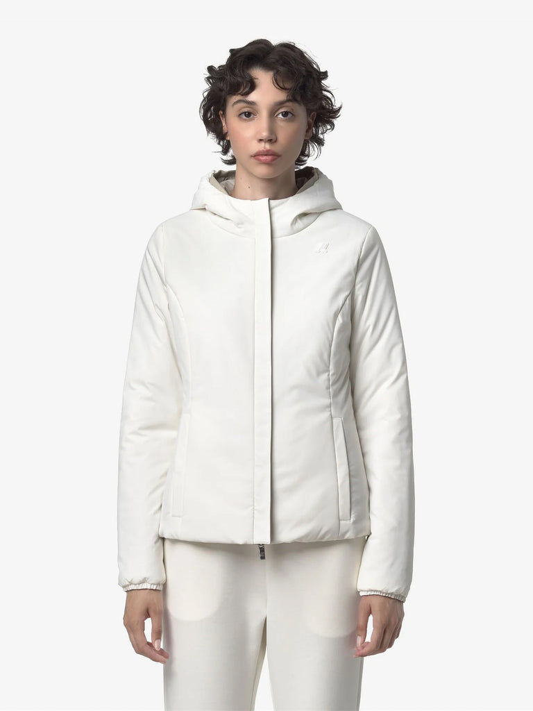K-WAY giubbotto lily st warm double donna beige