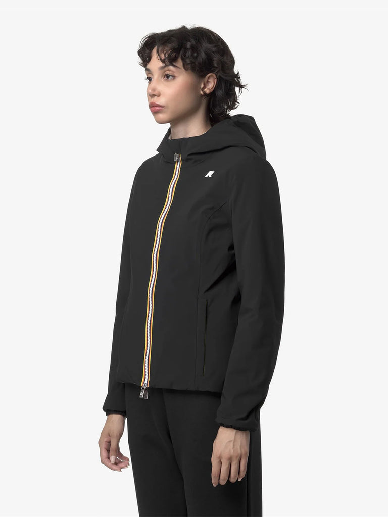 K-WAY giubbotto lily st warm double donna nero