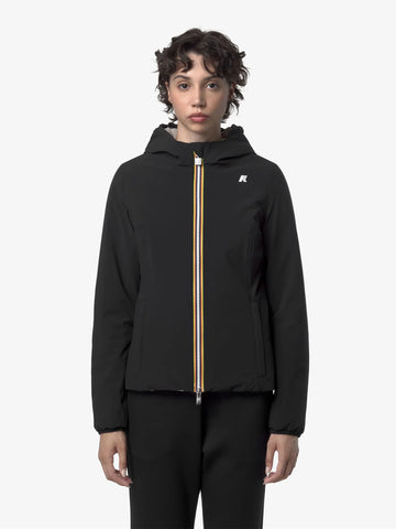 K-WAY giubbotto lily st warm double donna nero