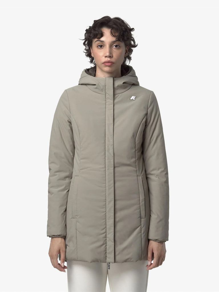 K-WAY giubbotto denise st warm double donna verde