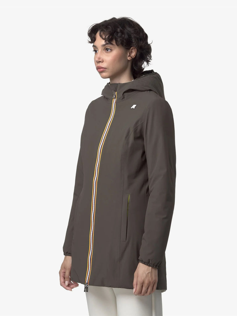 K-WAY giubbotto denise st warm double donna verde