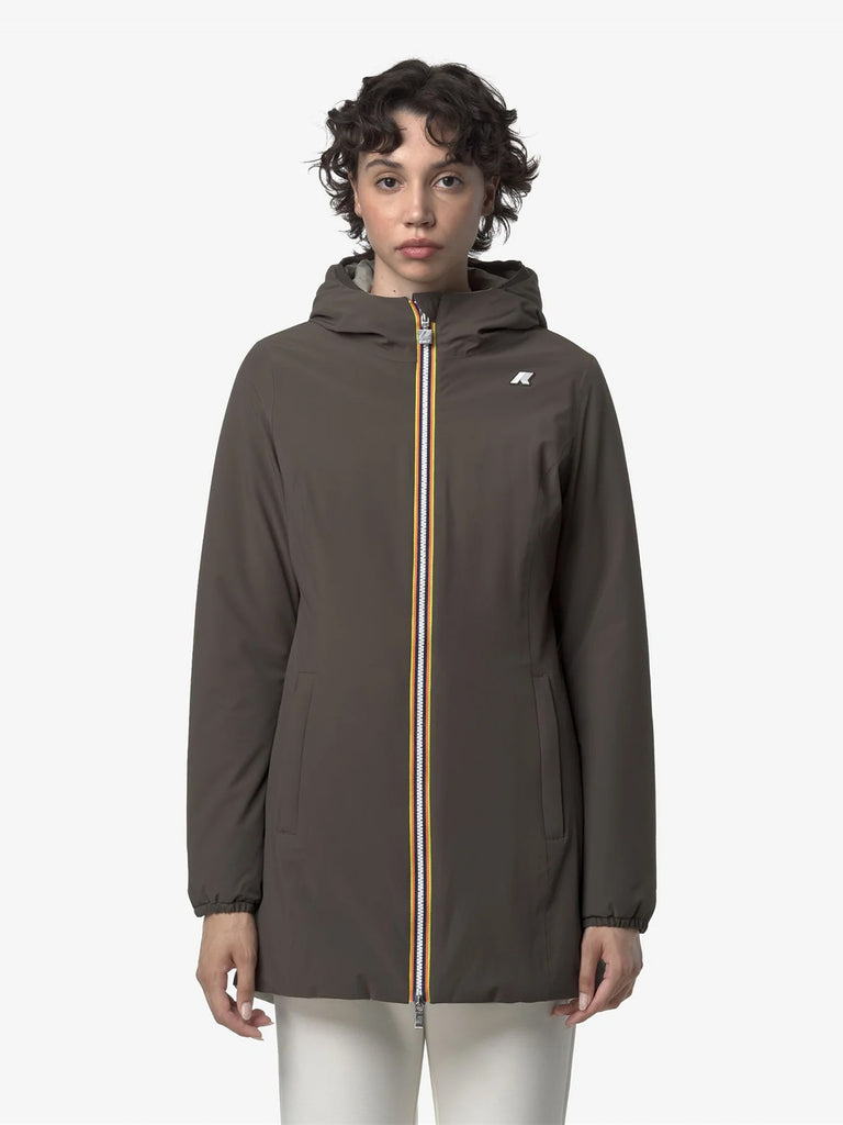 K-WAY giubbotto denise st warm double donna verde