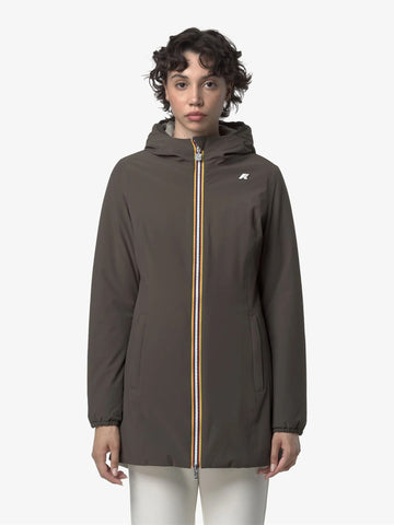 K-WAY giubbotto denise st warm double donna verde