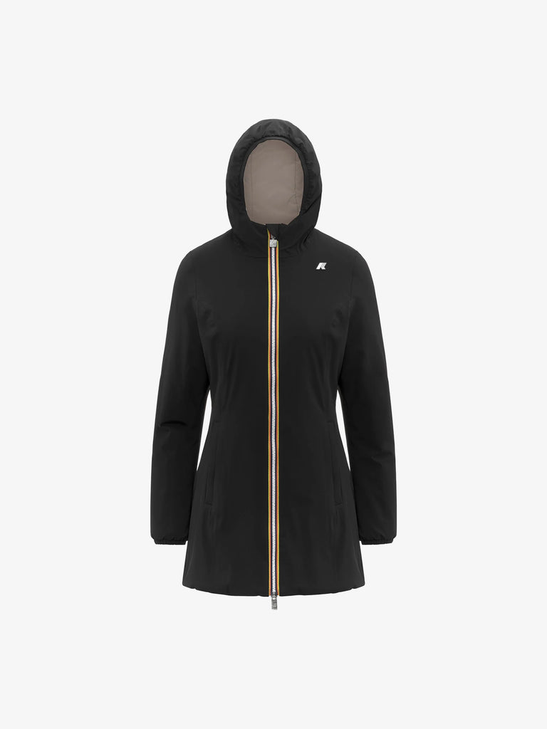 K-WAY giubbotto denise st warm double donna nero