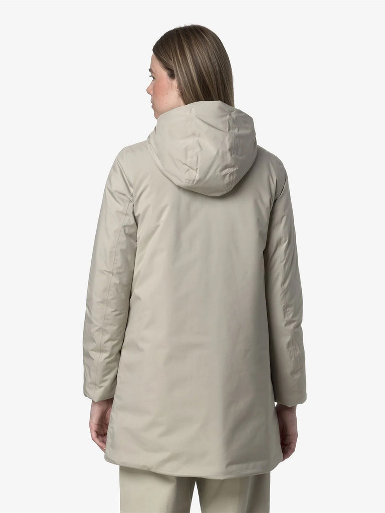 K-WAY giubbotto sophie soft touch marmotta donna beige