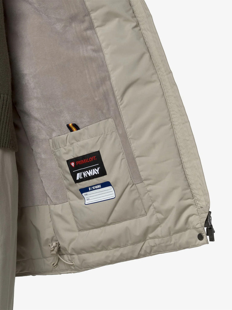 K-WAY giubbotto sophie soft touch marmotta donna beige