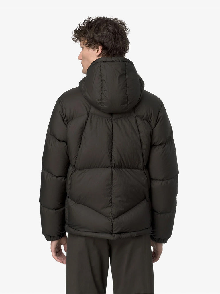 K-WAY giubbotto quill thermo light ripstop uomo nero