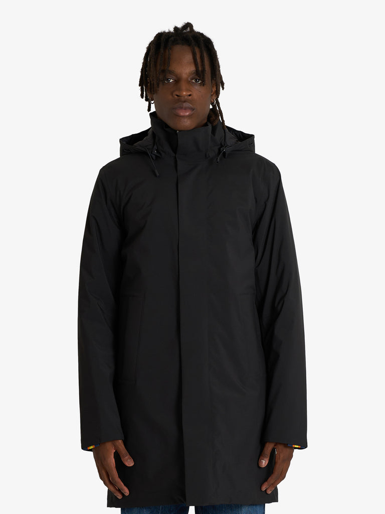 K-WAY giubbotto thomal bonded padded uomo nero