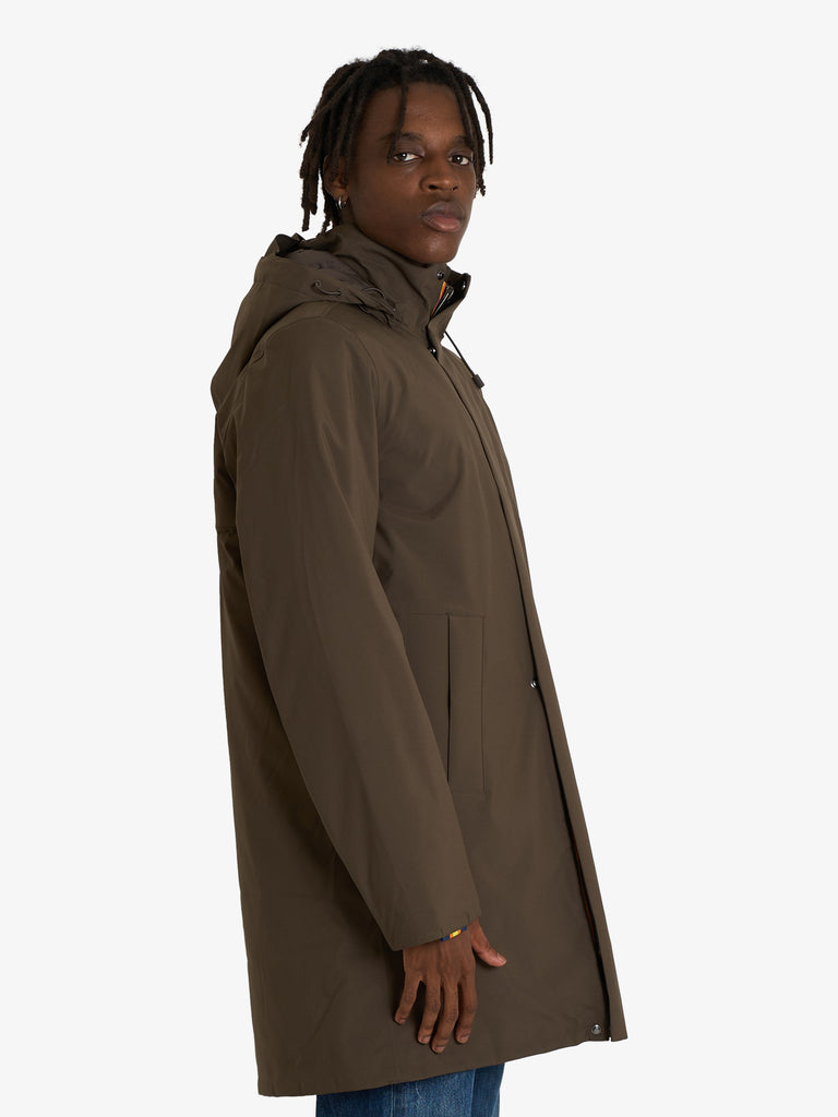 K-WAY giubbotto thomal bonded padded uomo nero
