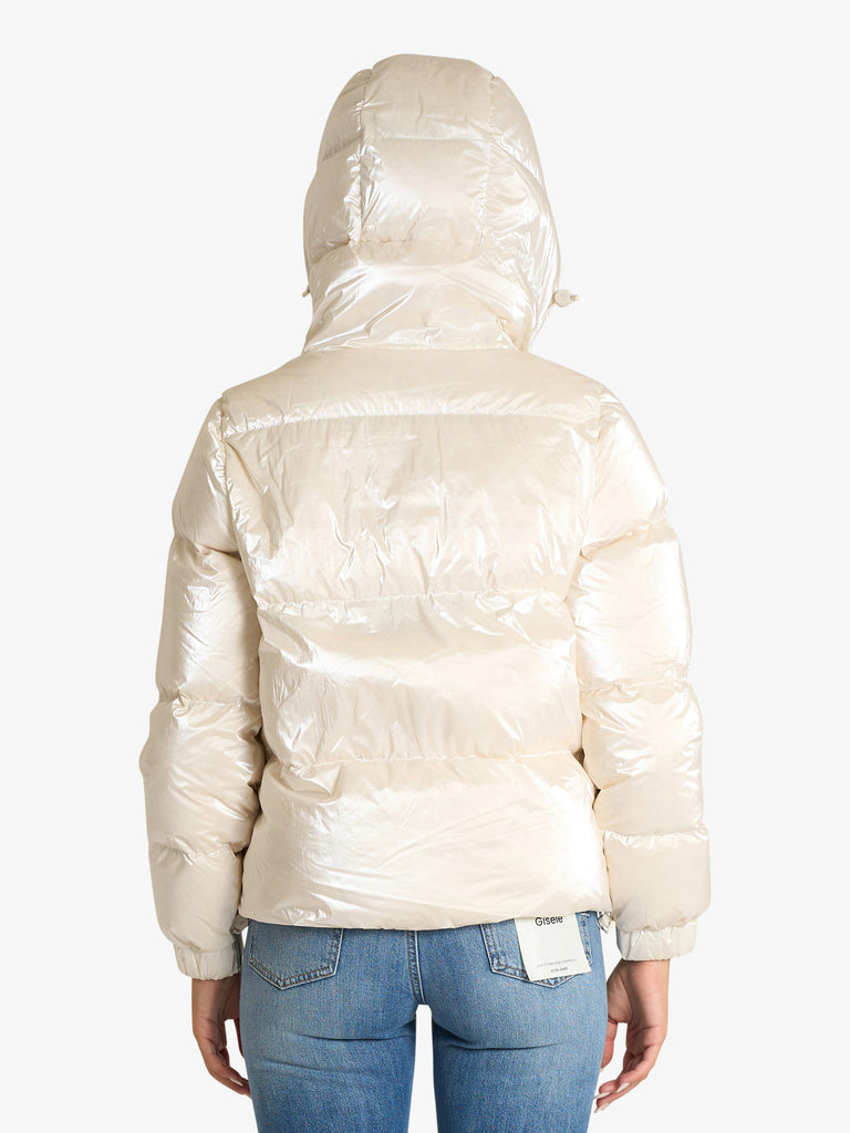 K-WAY giubbotto lethille thermo pearly donna bianco