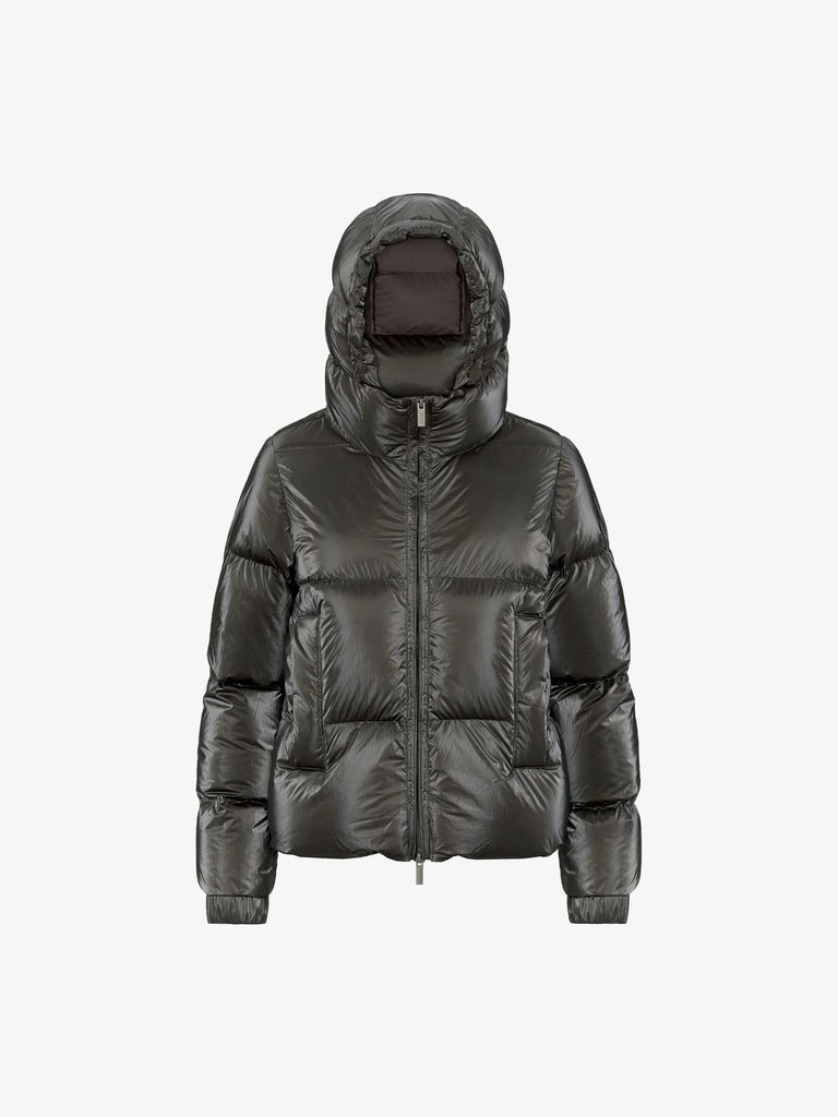 K-WAY giubbotto lethille thermo pearly donna nero