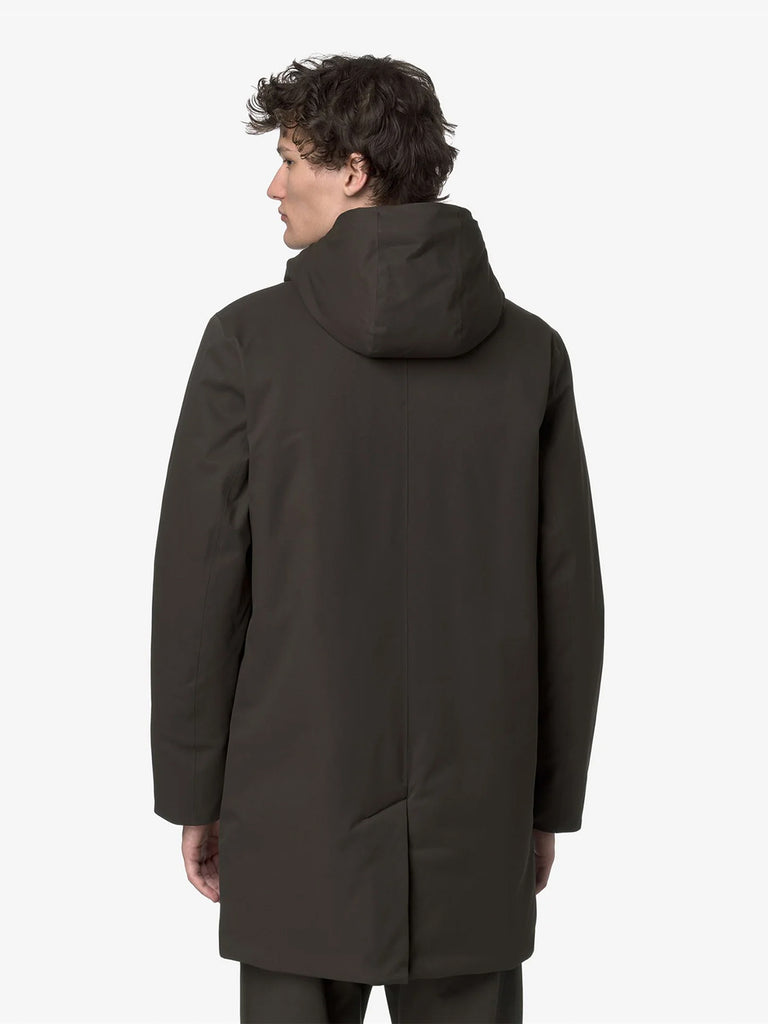 K-WAY giubbotto jarno twill marmotta donna verde