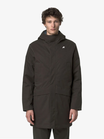 K-WAY giubbotto jarno twill marmotta donna verde